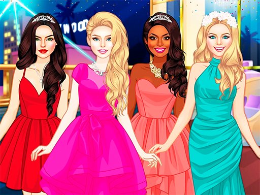 Play Glam Girls Dress Up Game