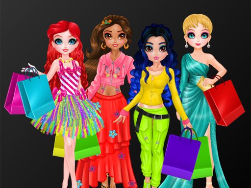 Play Princesses Crazy About Black Friday Game