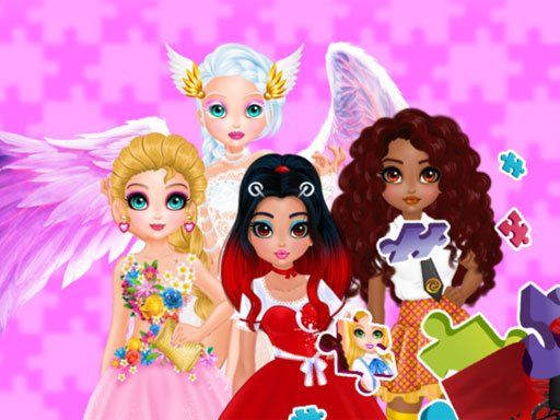 Play Puzzles – Princesses and Angels New Look Game