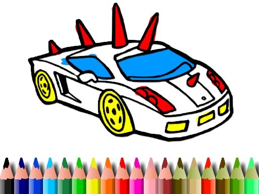 Play BTS GTA Cars Coloring Game
