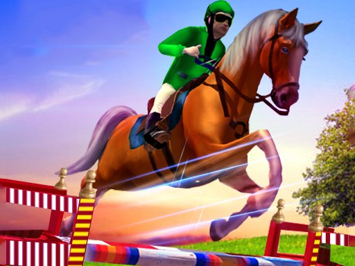 Play Horse Show Jump Simulator 3D Game