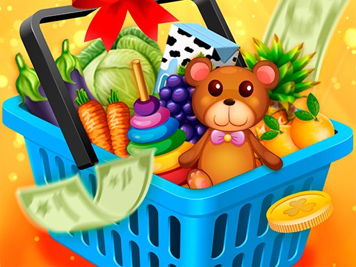 Play Kids Go Shopping Supermarket Game
