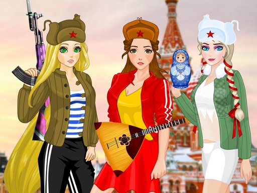 Play Princess Russian Hooligans Game