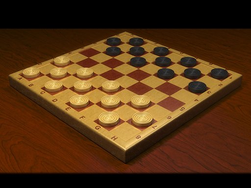 Play Checkers Dama Chess Board Game
