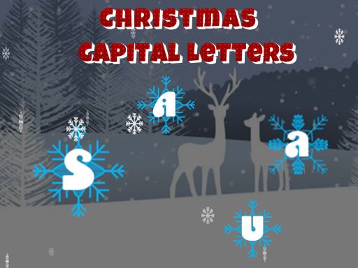 Play Christmas Capital Letters Game