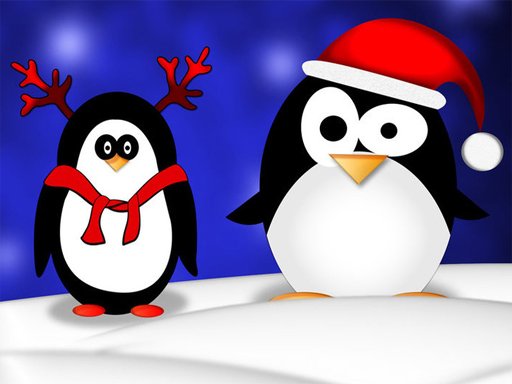 Play Christmas Penguin Puzzle Game