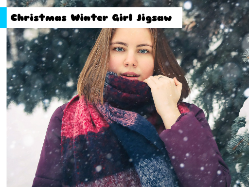 Play Christmas Winter Girl Jigsaw Game