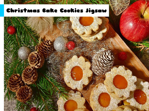 Play Christmas Bake Cookies Jigsaw Game