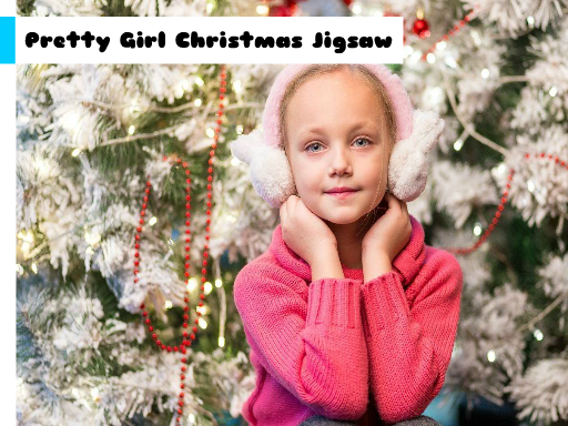 Play Pretty Girl Christmas Jigsaw Game