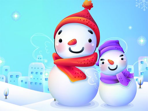 Play Snowman 2020 Puzzle Game