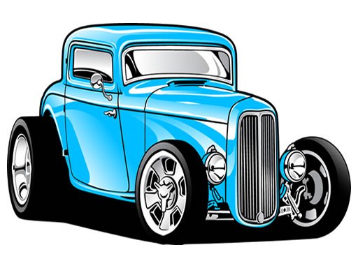 Play Hot Rod Coloring Game