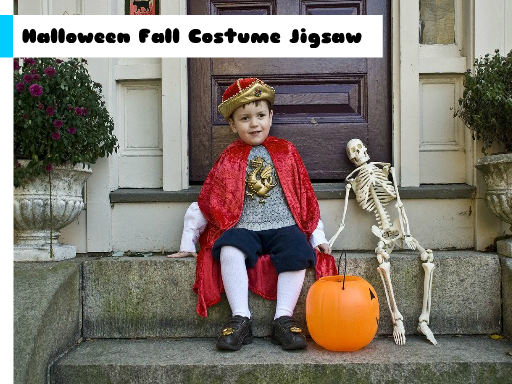 Play Halloween Fall Costume Jigsaw Game