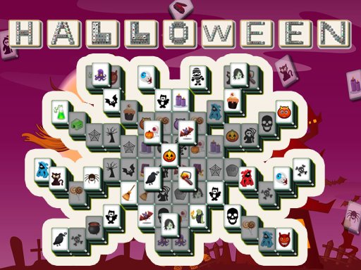 Play Halloween Mahjong Deluxe Online Game