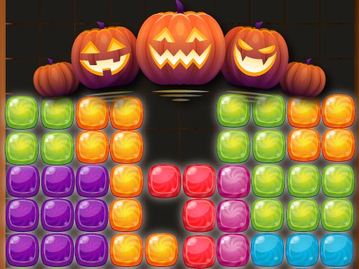 Play Candy Puzzle Blocks Halloween Game