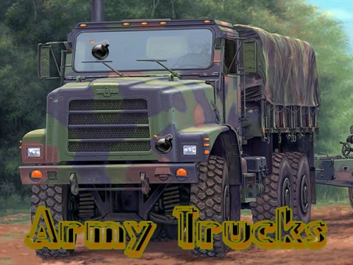 Play Army Trucks Hidden Objects Game