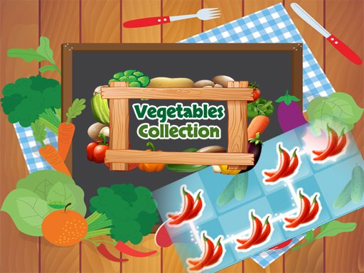 Play Vegetables Collection Game