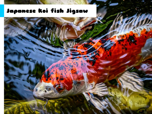 Play Japanese Koi Fish Jigsaw Game