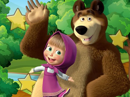 Play Masha and the Bear Hidden Object Game