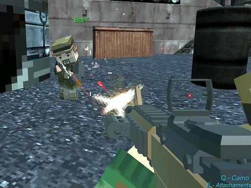 Play Pixel Gun Arena Prison Multiplayer Game