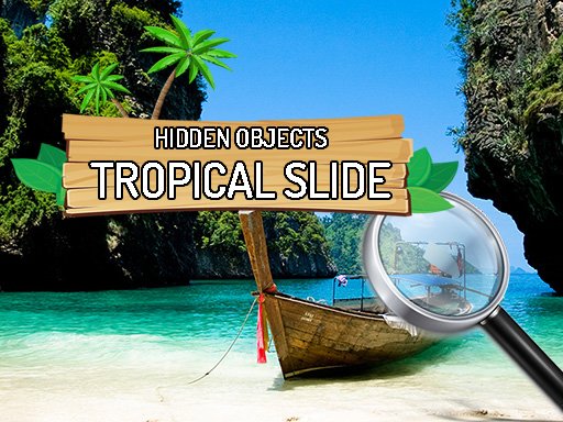 Play Hidden Objects Tropical Slide Game
