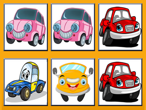 Play Funny Cars Memory Game