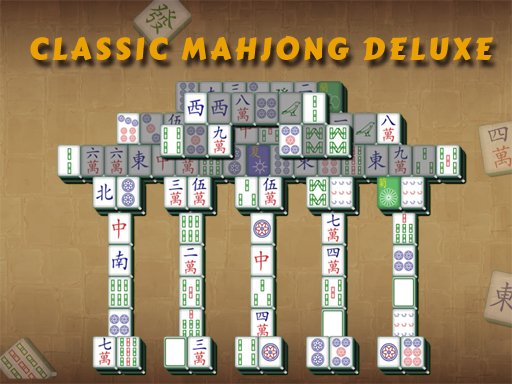 Play Classic Mahjong Deluxe Game