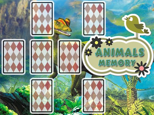 Play Animals Cards Memory Game