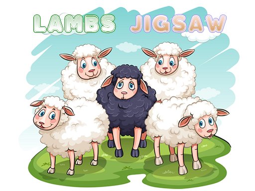 Play Lambs Jigsaw Game