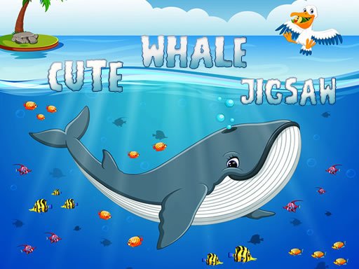 Play Cute Whale Jigsaw Game