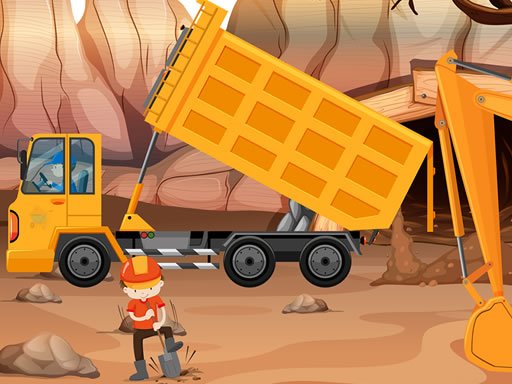 Play Dump Trucks Hidden Objects Game