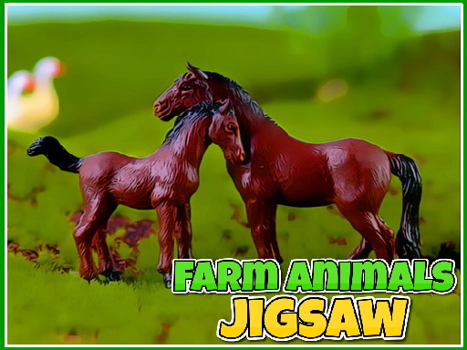 Play Farm Animals Jigsaw Game