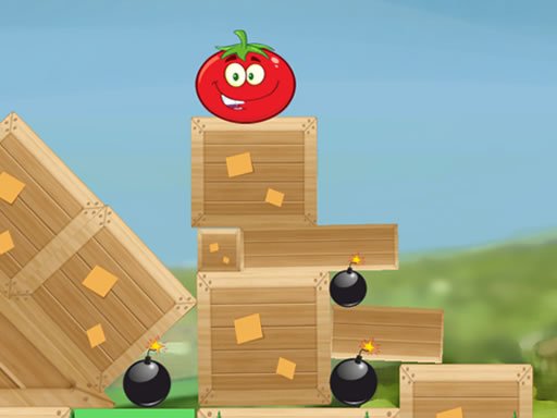 Play Roll Tomato Game