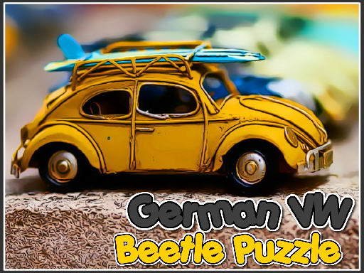 Play German VW Beetle Puzzle Game