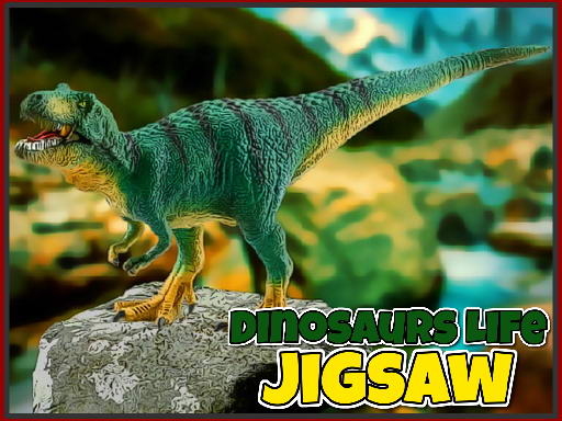 Play Dinosaurs Life Jigsaw Game