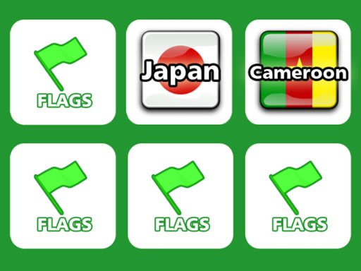 Play Memory with Flags Game