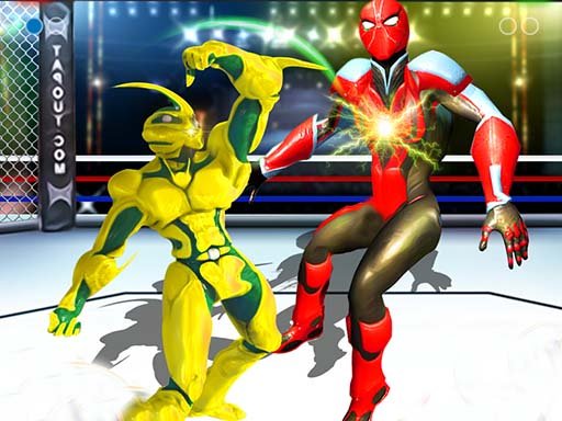 Play Robot Ring Fighting Wrestling Game
