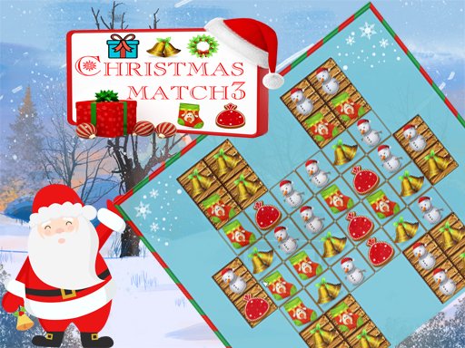 Play Christmas Match 3 Deluxe Game