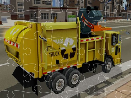 Play Garbage Trucks Jigsaw Game