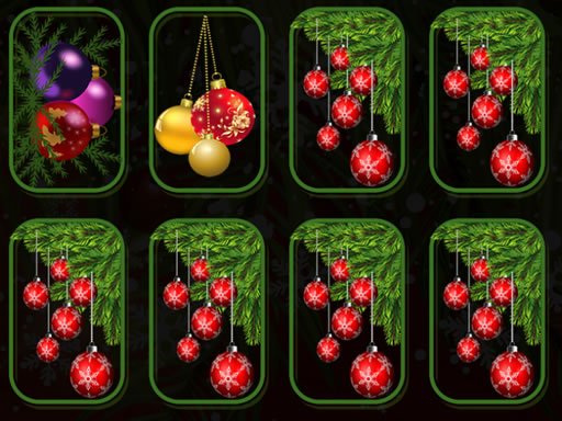 Play Christmas Ornaments Memory Game