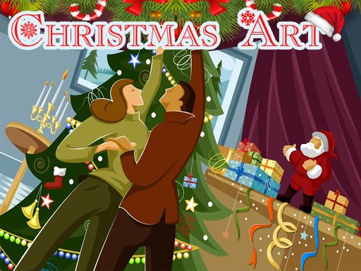 Play Christmas Art 2019 Slide Game