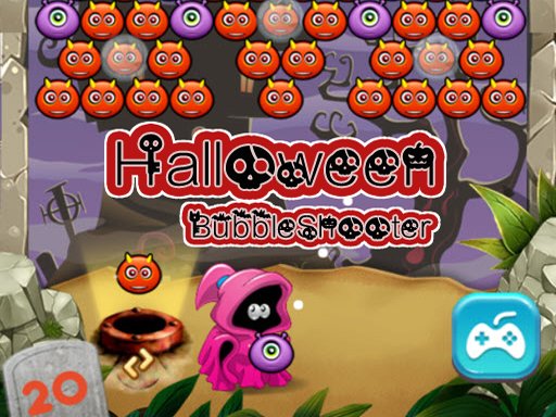 Play Halloween Bubble Shooter Online Game