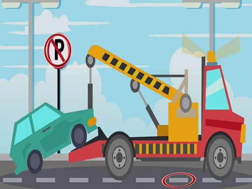 Play Towing Trucks Differences Game
