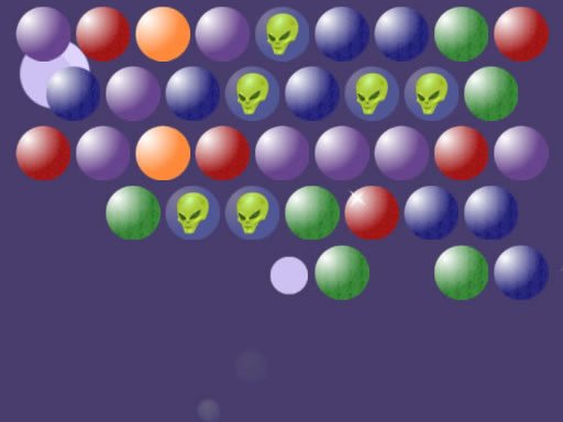 Play Aliens Bubble Shooter Game