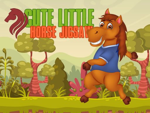 Play Cute Little Horse Jigsaw Game