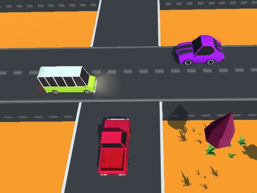 Play Highway Cross: Traffic Racing Game