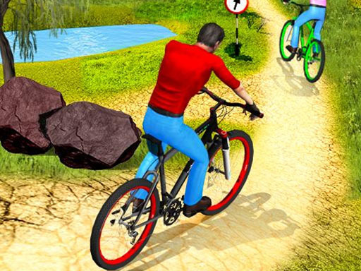 Play UPHill OffRoad Bicycle Rider Game