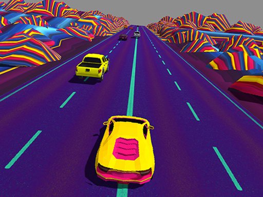 Play Neon Race Retro Drift Game