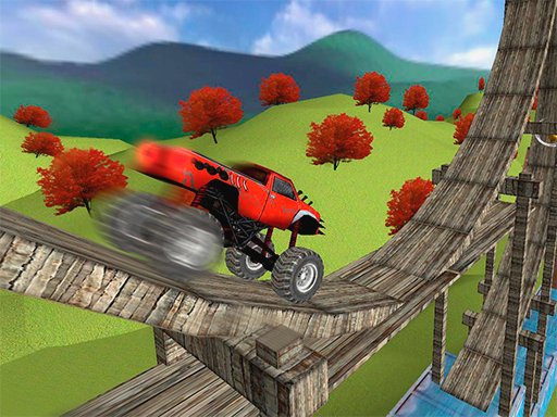 Play Monster Truck Stunt Madness Game