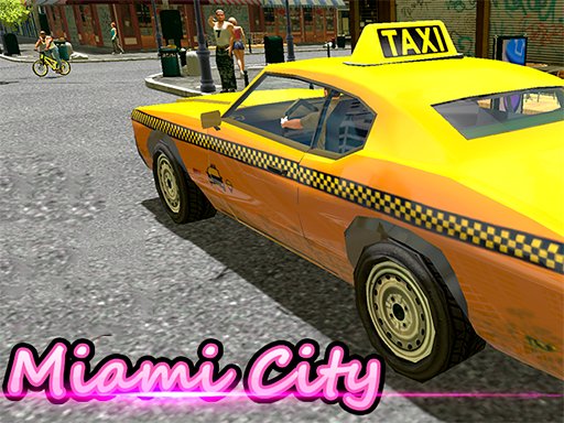 Play Miami Taxi Driver 3D Game