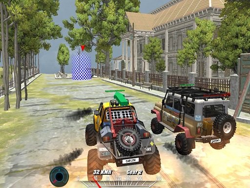 Play Offroad Monster Truck Forest Championship Game